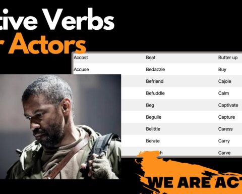 Active Verbs for actors