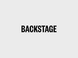 backstage